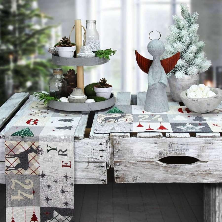 namizni tekač sander advent siva 20x160