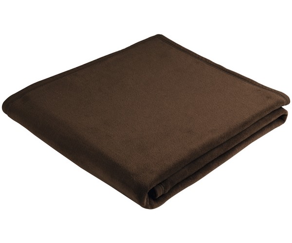 odeja biederlack orion cotton uni temno rjava