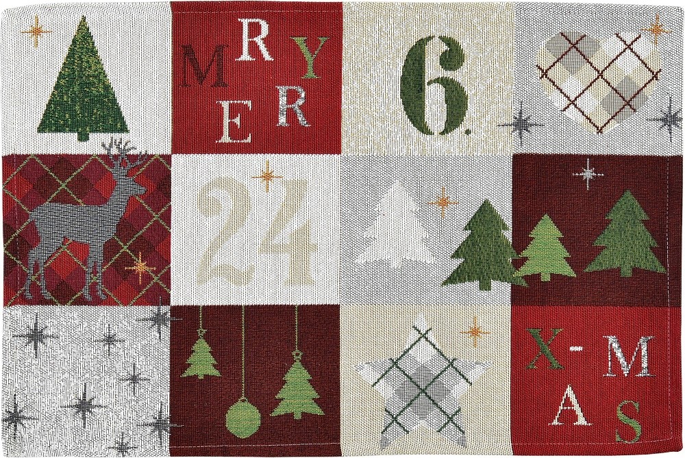 namizni pogrinjek sander advent rdeča