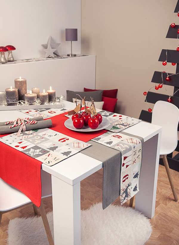 namizni pogrinjek sander advent siva